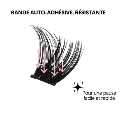 LASHES'UP - Faux Cils Pré-collés adhésives